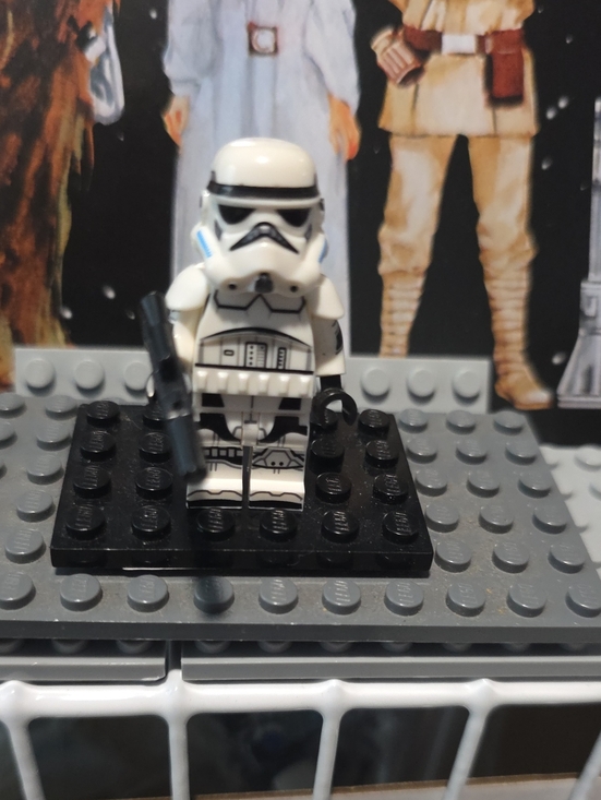 Lego Other - CUSTOM Star Wars Stormtrooper Minifigure With Blaster